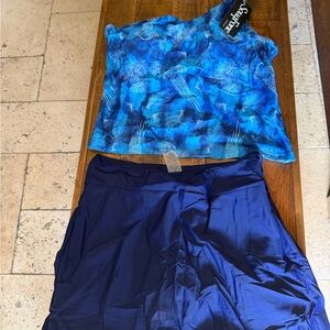 Swimsuit skort size medium women